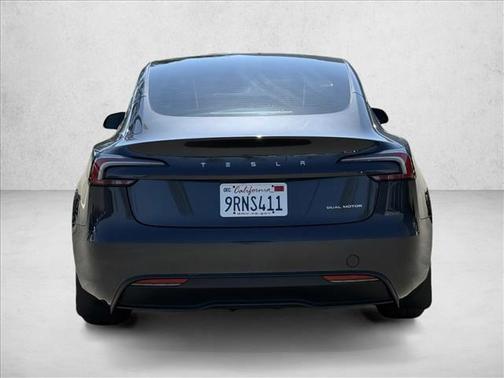Stealth Grey 2025 Tesla Model 3 Long Range
