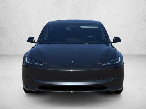 Stealth Grey 2025 Tesla Model 3 Long Range
