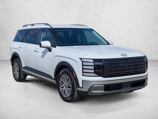 Creamy White Pearl 2026 Hyundai Palisade Hybrid SEL 8P