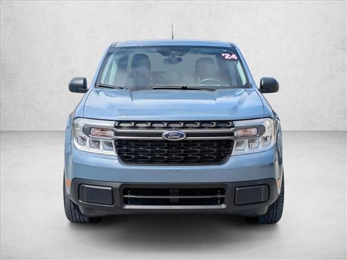 Azure Gray Metallic Tri-Coat 2024 Ford Maverick XLT