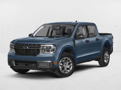 Azure Gray Metallic Tri-Coat 2024 Ford Maverick XLT