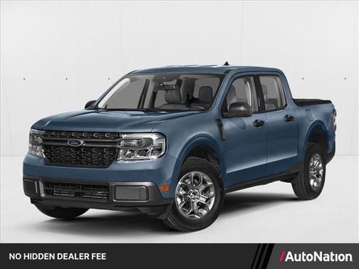 Azure Gray Metallic Tri-Coat 2024 Ford Maverick XLT