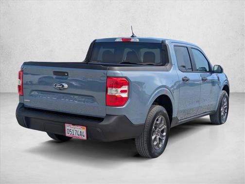 Azure Gray Metallic Tri-Coat 2024 Ford Maverick XLT