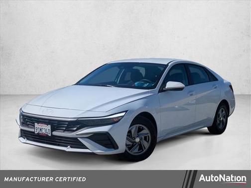 Serenity White 2025 Hyundai ELANTRA SE