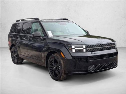 Phantom Black 2025 Hyundai SANTA FE HEV Calligraphy