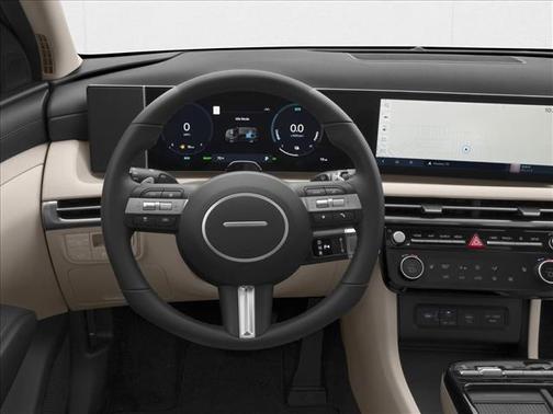 Creamy White Pearl 2026 Hyundai TUCSON Hybrid SEL