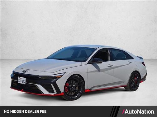 Gray 2025 Hyundai ELANTRA N