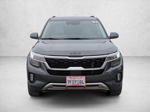 Gravity Gray 2023 Kia Seltos SX Turbo