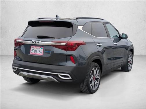 Gravity Gray 2023 Kia Seltos SX Turbo