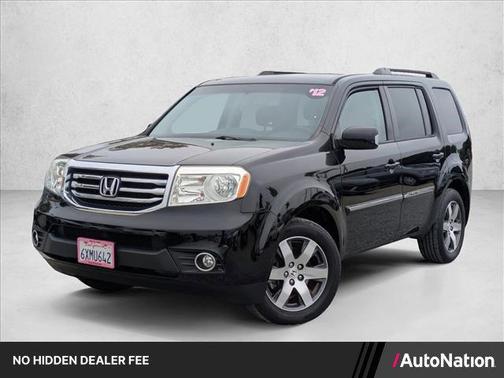 Crystal Black Pearl 2012 Honda Pilot Touring