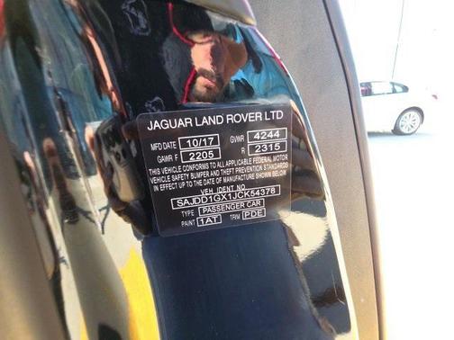 2018 Jaguar F-TYPE 296HP