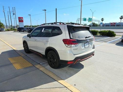Crystal White Pearl 2024 Subaru Forester Sport