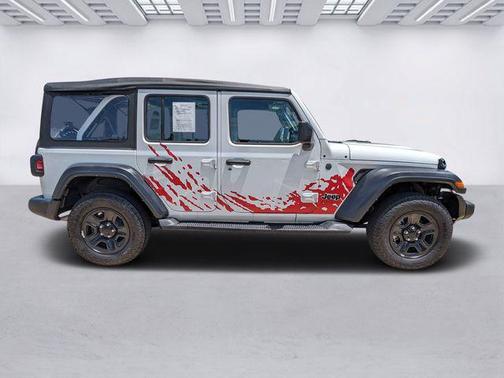 Bright White Clearcoat 2025 Jeep Wrangler Sport