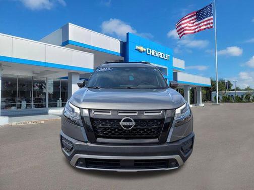 Gun Metallic 2023 Nissan Pathfinder Rock Creek 4WD