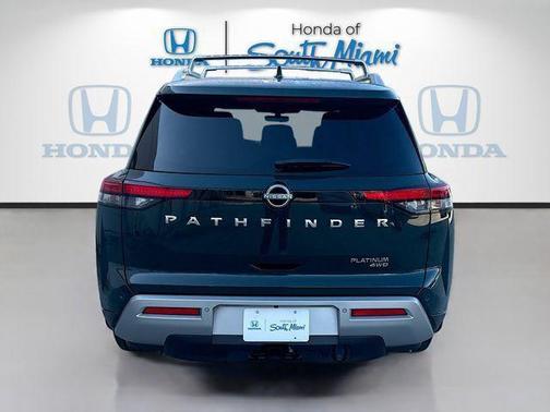 Green Pearl 2024 Nissan Pathfinder Platinum 4WD