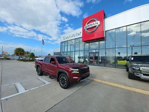 Cardinal Red Tricoat 2022 Nissan Frontier PRO-X