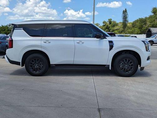 Aspen White Tricoat 2026 Nissan Armada SV