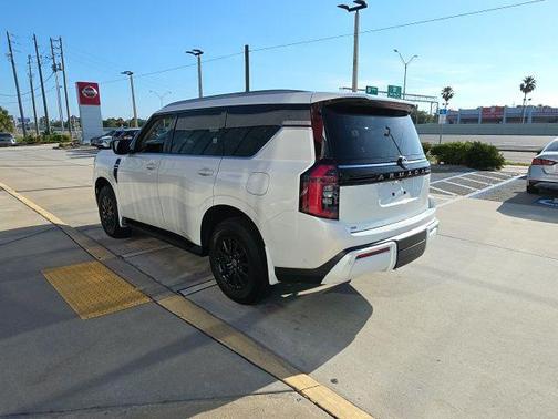 Aspen White Tricoat 2026 Nissan Armada SV
