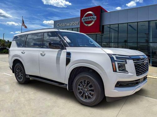 Aspen White Tricoat 2026 Nissan Armada SV
