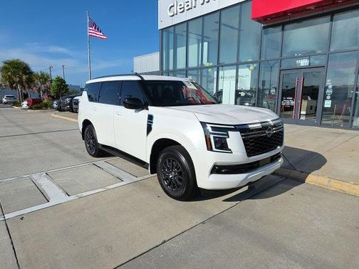 Aspen White Tricoat 2026 Nissan Armada SV