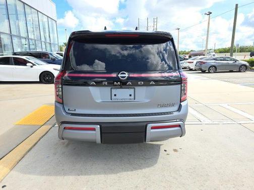 Gun Metallic/Super Black 2025 Nissan Armada Platinum Reserve 2WD