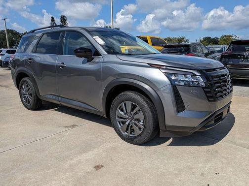Gun Metallic 2026 Nissan Pathfinder SV