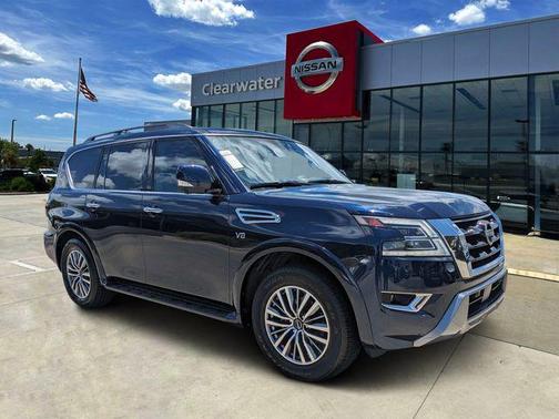 Hermosa Blue Pearl 2021 Nissan Armada SL 2WD