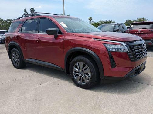 Scarlet 2026 Nissan Pathfinder SV
