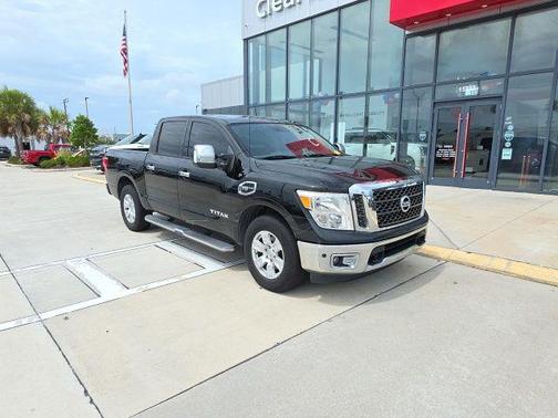 Magnetic Black 2017 Nissan Titan SV