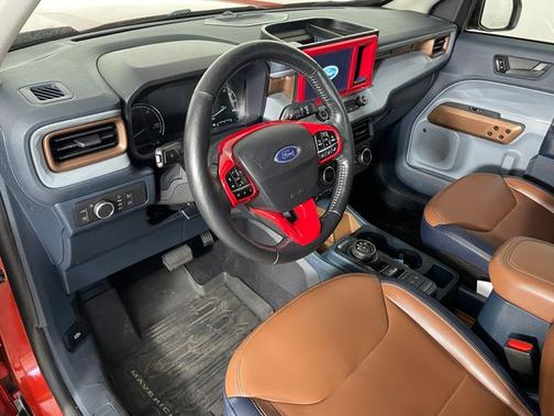 HOT PEPPER RED TC METALLIC 2022 Ford Maverick LARIAT