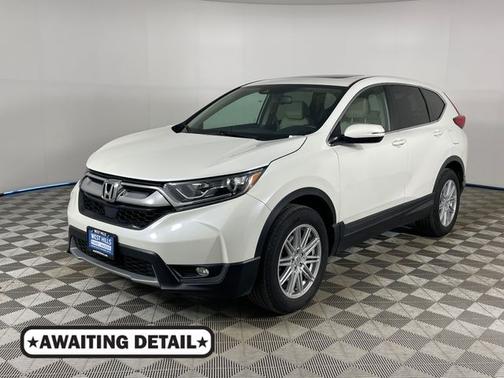 White 2017 Honda CR-V EX-L W/ NAVIGATION