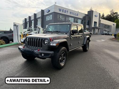 Sting Gray Clearcoat 2022 Jeep Gladiator RUBICON