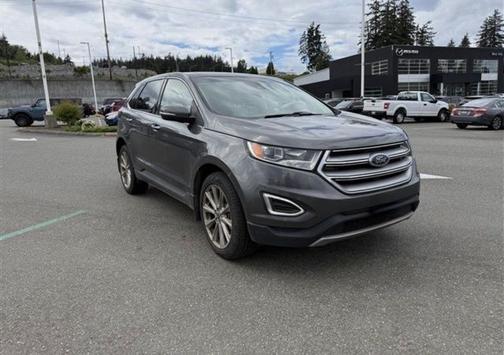 MAGNETIC METALLIC 2018 Ford Edge TITANIUM
