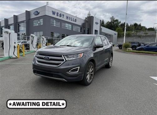 MAGNETIC METALLIC 2018 Ford Edge TITANIUM