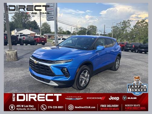 Rip Tide Blue 2025 Chevrolet Blazer LT