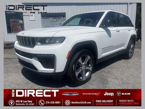 Bright White Clearcoat 2026 Jeep Grand Cherokee Limited