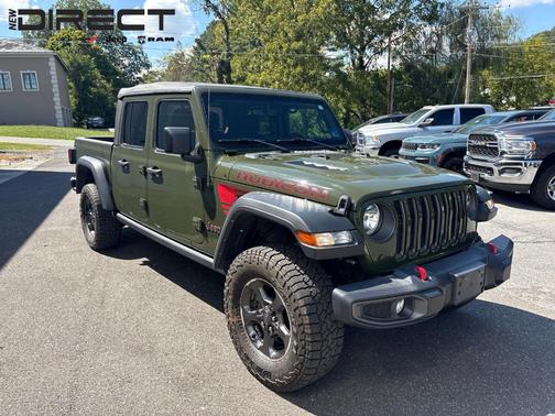 Sarge Green Clearcoat 2022 Jeep Gladiator Rubicon
