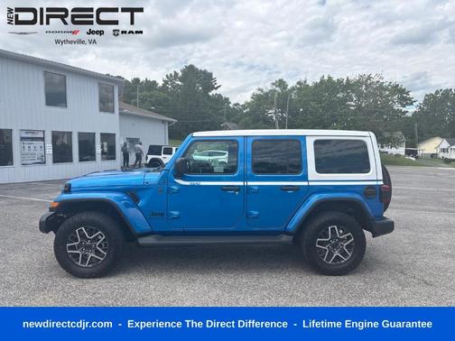 Hydro Blue Pearl 2026 Jeep Wrangler Sahara