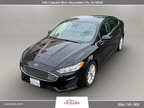 Black 2020 Ford Fusion SE