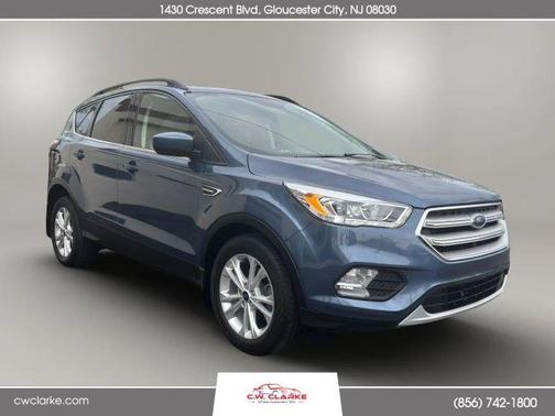 Blue 2018 Ford Escape SEL