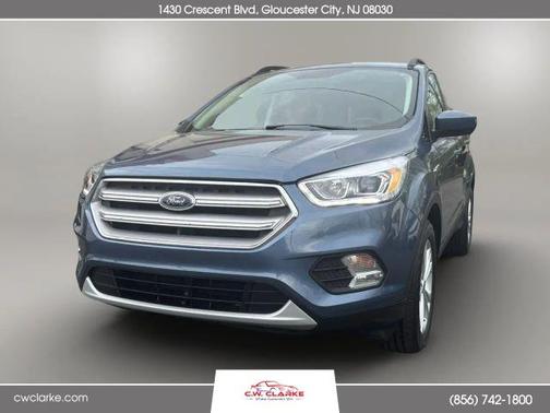Blue 2018 Ford Escape SEL