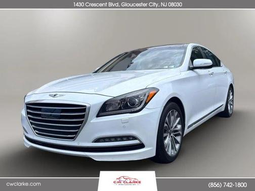 Casablanca White 2017 Genesis G80 3.8