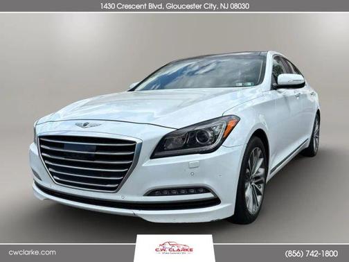 Casablanca White 2017 Genesis G80 3.8