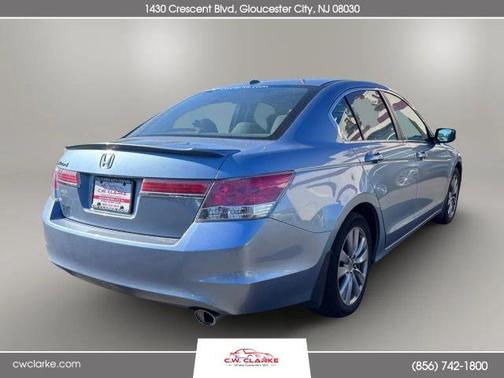 Blue 2012 Honda Accord EX-L