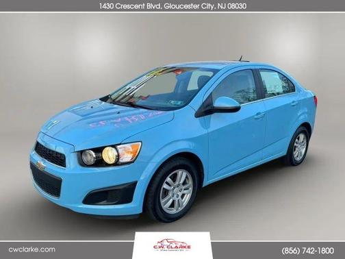 Blue 2014 Chevrolet Sonic LT