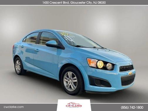 Blue 2014 Chevrolet Sonic LT