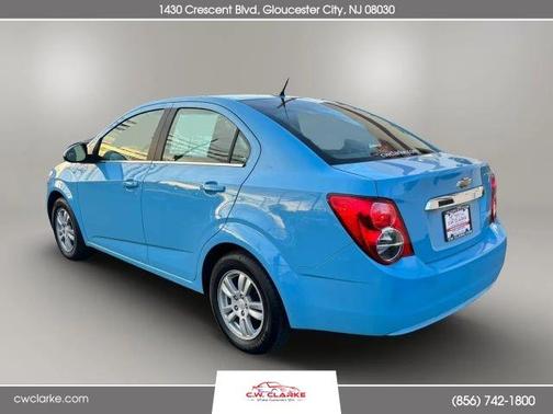 Blue 2014 Chevrolet Sonic LT