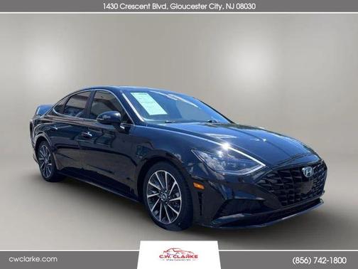 Black 2020 Hyundai SONATA Limited