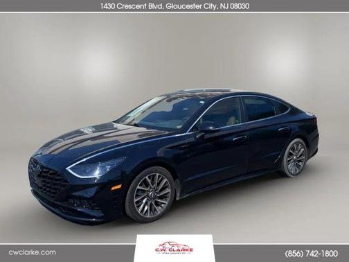 Black 2020 Hyundai SONATA Limited