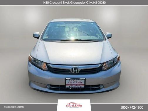 Silver 2012 Honda Civic LX